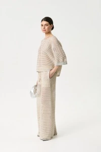 bluza_arabskaya_vyaz_s_korotkim_rukavom_iz_khlopka_i_shelka_kremovyy_svetlo_seryy_s_serebrom